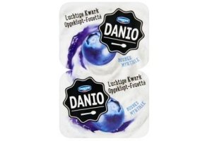 danio luchtige kwark bosbes