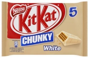 nestle kitkat chunky white 5 pack