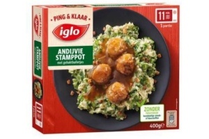 iglo ping en klaar an dij vie stam pot ge hakt bal