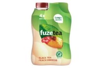 fu ze tea peach hi bis cus 4 pack