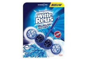 witte reus toiletblok blauw actief