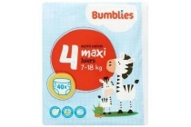 bumblies 4 extra zachte maxi luiers