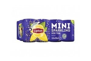 lipton sparkling mini 12 blikjes