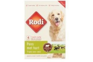 rodi hondenvoeding pens en hart