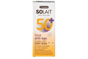 solair spf50 anti age face sunfluid