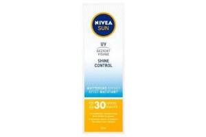 nivea sun face shine control spf30 gezichtszonnecreme