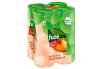 fuze tea peach hibiscus black tea