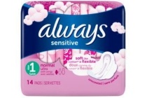 always maandverband sensitive normal plus