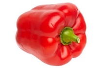 biologische rode paprika