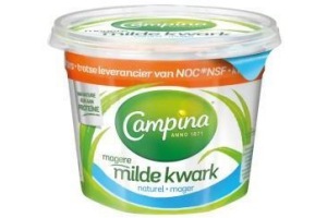 campina milde kwark naturel mager