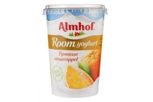 almhof roomyoghurt spaanse sinaasappel
