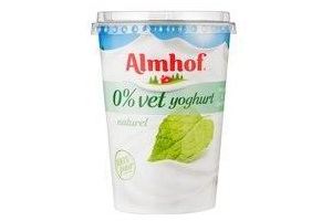 almhof 0 vet yoghurt naturel