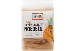 fairtrade zilvervlies rijst noedels