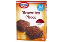 dr oetker brownies choco