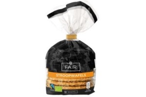 biologische fairtrade honingstroopwafels 10 stuks