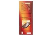 moser roth fairtrade pure chocolade 70 sinaasappel