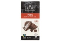 fairtrade landenchocolade peru