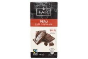 fairtrade landenchocolade peru