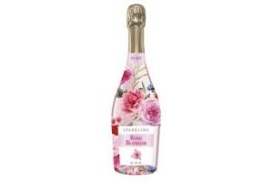 sparkling rose blossom