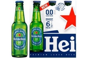 heineken 0 0 alcoholvrij bier fles 6 x 25cl