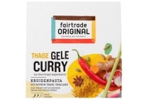 fairtrade original gele curry kruidenpasta