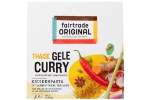 fairtrade original gele curry kruidenpasta