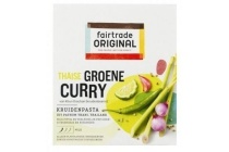 fairtrade original groene curry kruidenpasta