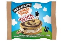 ben en jerry cookie dough wich