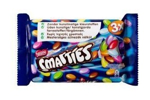 nestle smarties 3 stuks