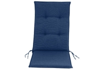 stoelkussen voor klapstoel blauw
