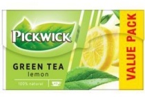 pickwick groene thee original lemon