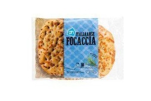 ah italiaanse focaccia