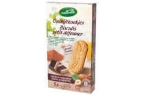 ontbijtkoekjes cacao en hazelnoot