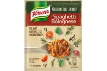 knorr natuurlijk lekker spaghetti bolognese maaltijd mix
