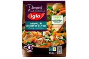 iglo roerbaksensatie kip honing mosterd