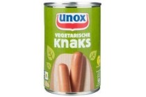 unox vegetarische knaks