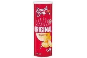 snack day stapelchips original 175 gram