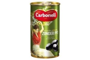 carbonell zwarte olijven zonder pit