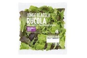 ah jonge bladsla met rucola