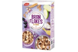 bran flakes fruit