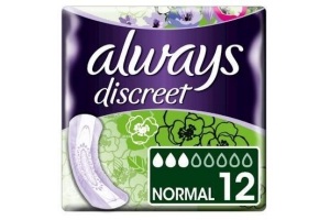 always discreet maandverband urineverlies