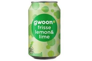 g woon lemon lime frisdrank blikje