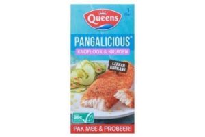queens pangalicious met knoflook en kruiden