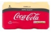 coca cola zero vanilla 6 pak