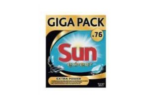 sun all in one extra power vaatwastabletten