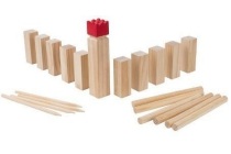 playtive houten kubb spel