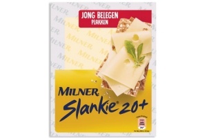 milner slankie jong belegen 20 plakken