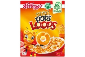 kelloggs ontbijtgranen honey pops loops