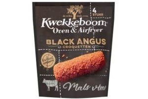 kwekkeboom oven en airfryer black angus croquetten