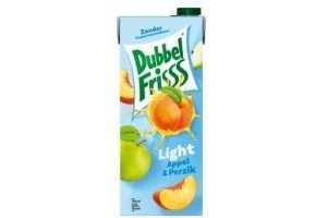dubbelfrisss appel perzik light